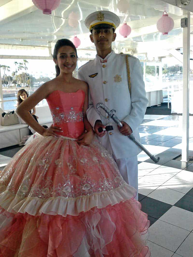 Quince-Celebration-aboard-FantaSea-One Quinceañera on a yacht in Marina Del Rey