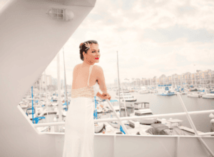 A yacht wedding on the beautiful waters of Marina del Rey