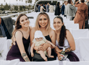 Children attending a yacht wedding at FantaSea Yachts in Marina del Rey