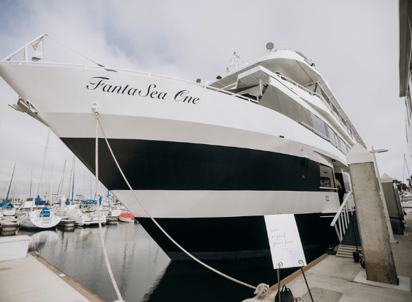 Yacht wedding on FantaSea Yacht