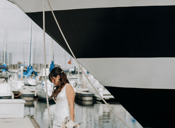 yacht wedding in Marina del Rey
