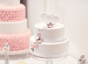 a wedding cake for a yacht wedding