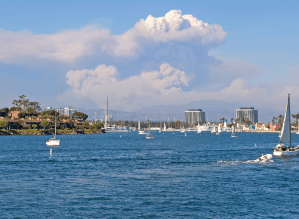 the Marina Del Rey Peninsula