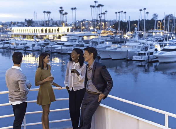 Corporate holiday parties in Marina del Rey