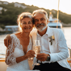 yacht rental for anniversay