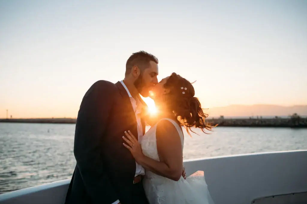 Wedding on a yacht