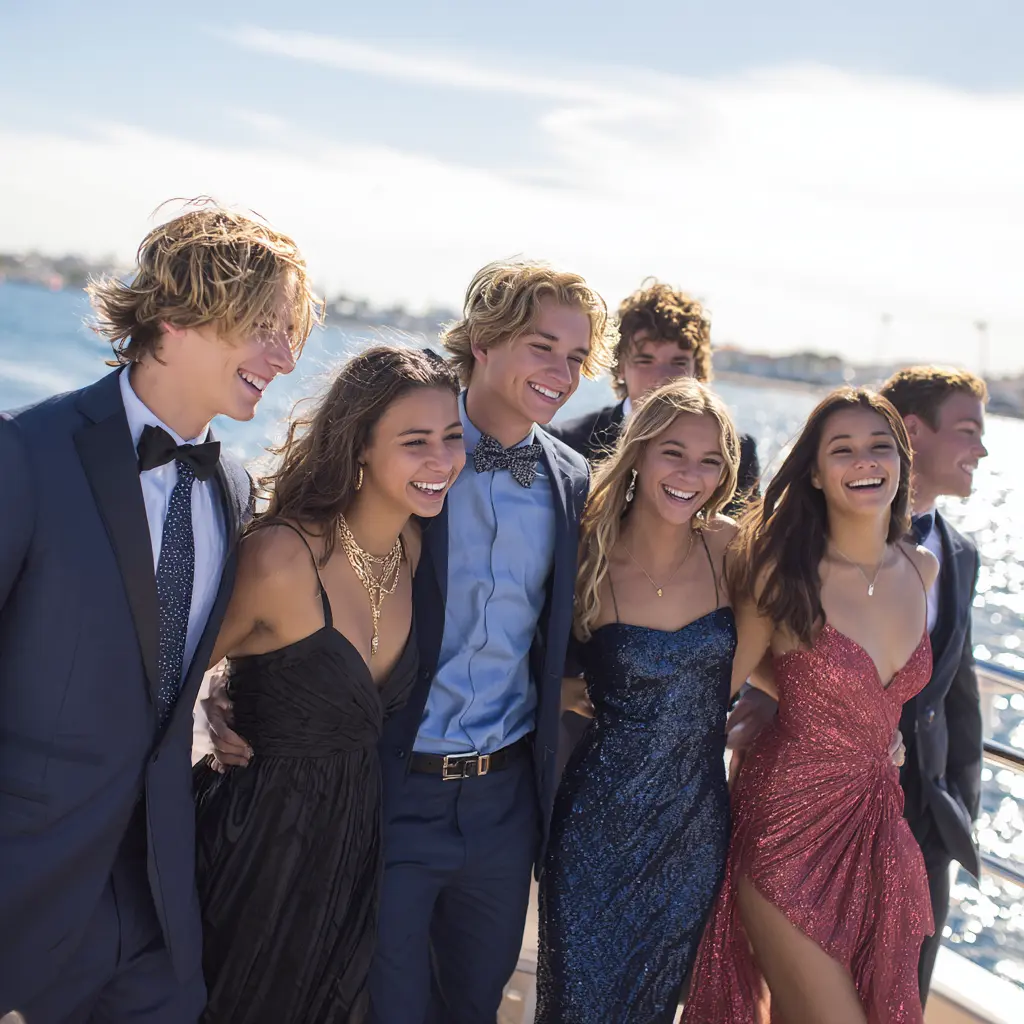 prom yacht party